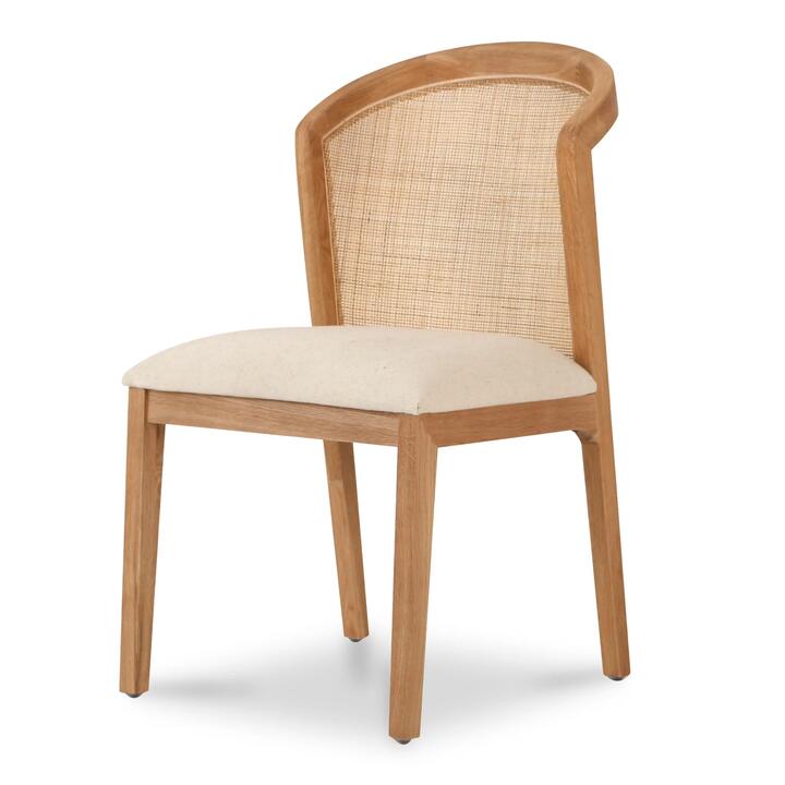 Ex Display - Margie Fabric Dining Chair - Light Beige by Interior Secrets - AfterPay Available