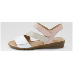 Fast White Almond Multi Sandals