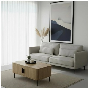 Florence 2 Door Coffee Table Oak