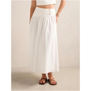 Forever New Women's Dottie Hardware Maxi Skirt in Porcelain Co-Ord