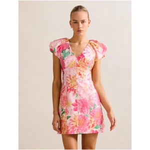 Forever New Women's Elyssa Puff-Sleeve Mini Dress in Carmen Floral