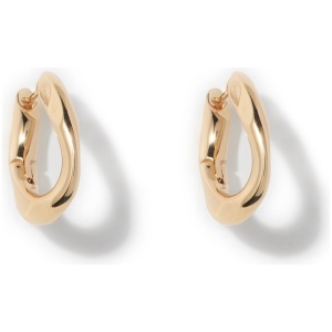 Forever New Women's Lauren Loop Thick Hoop Earrings in Gold Plated