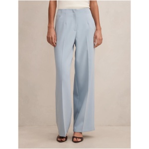 Forever New Women's Lee Wide Leg Pant in Sky Blue Suit