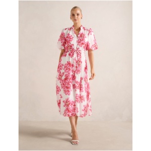 Forever New Women's Macey Printed Midi Dress in Zila Floral
