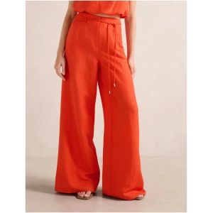 Forever New Women's Myla Wide Leg Pant in Spicy Orange Co-Ord