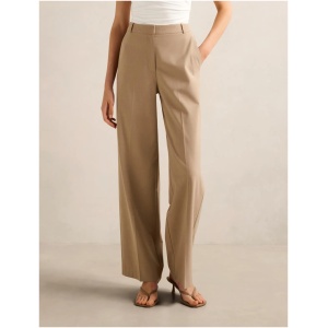 Forever New Women's Sophia Wide Leg Pant in Milk Coffee