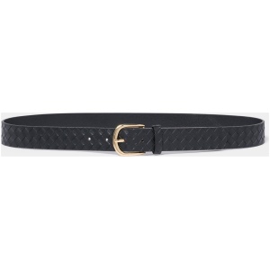 Forever New Women's Wendy Woven Belt in Black