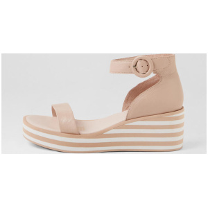 Frozza Nude Leather Sandals