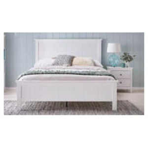 Hamilton Double Bedroom Package With Chest Of 5 Drawers White