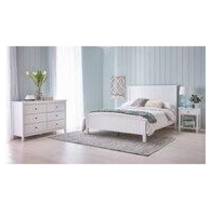 Hamilton Double Bedroom Package With Chest Of 6 Drawers White