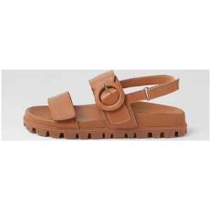 Harmonae Dark Tan Leather Sandals