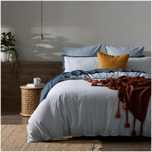 Hendry Contemporary Stripe Cotton Quilt Cover Queen