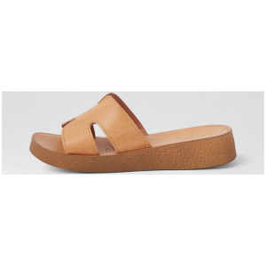 Hollyss Tan Natural Leather Sandals