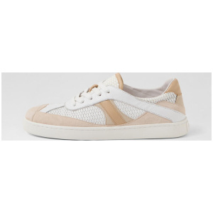 Hye Beige Leather Sneakers