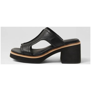 Jirra Black Leather Sandals