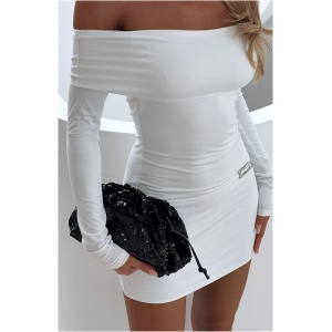 June Clutch Bag Black