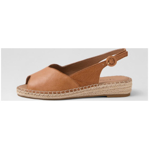Kadde Dark Tan Leather Sandals