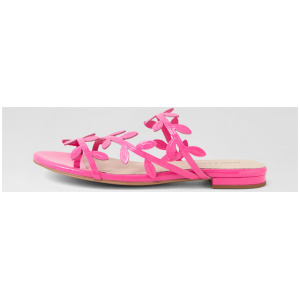 Kayaa Hot Pink Patent Leather Slides