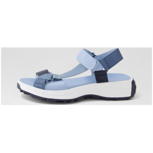 Kayler Blue Leather Sandals