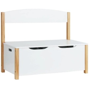 Keezi Kids Toy Box Chest Storage Blanket Children Room Organiser Seating Bench