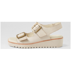 Kelita Almond Leather Sandals