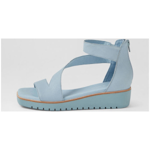 Kendrik Light Denim Leather Sandals