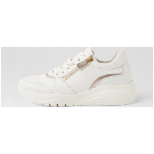 Kheesha Latte Puder Leather Sneakers