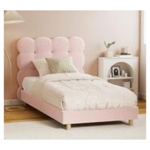 Kids Bluford Single Bed Frame Pink