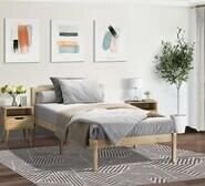 Kids Wesley King Single Bed Frame Neutral