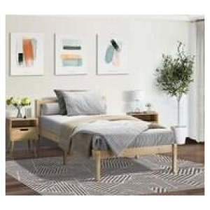 Kids Wesley Single Bed Frame Neutral