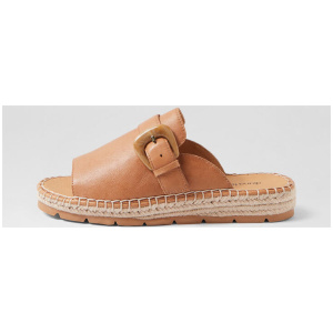 Lucern Dark Tan Leather Sandals