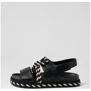 Luna Black Sandals