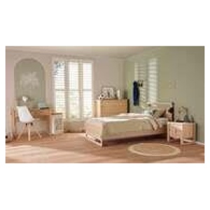 Lunar Single Bedroom Package Brown