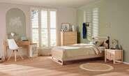 Lunar Single Deluxe Bedroom Package Brown