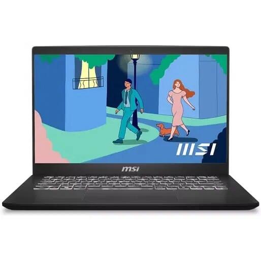 MSI Modern C14 C7M 14" FHD IPS Laptop, Ryzen 5-7430U, 16GB RAM, 512GB SSD, Windows 11 Home