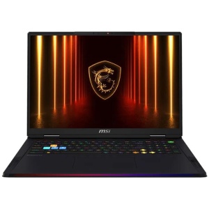 MSI Raider 18HX AI A2XWIG 18" UHD+ MiniLED 120Hz Laptop, Ultra 9 285HX, 64GB RAM, 4TB SSD, GeForce RTX 5080 16G, Windows 11 Pro