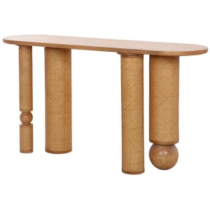 Marielis Console Table - Natural by Interior Secrets - AfterPay Available