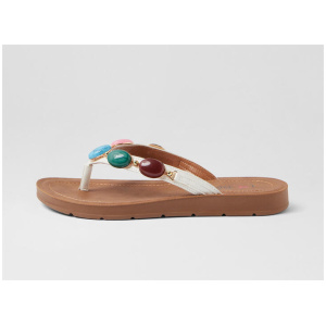 Marsha White Sandals