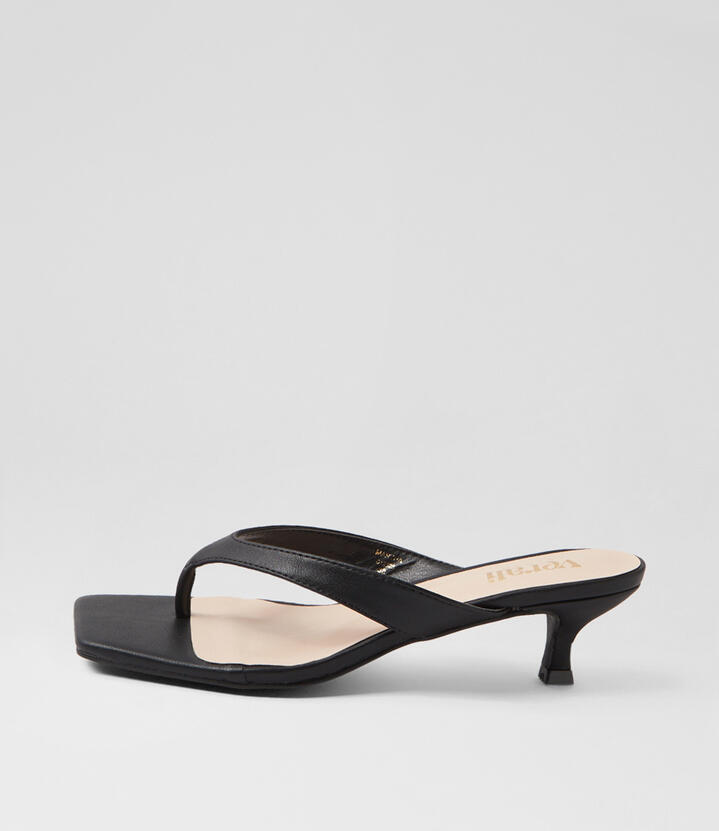 Martha Black Sandals