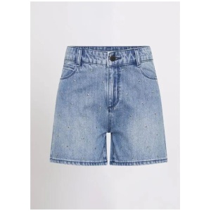 Mattia Studded Denim Short