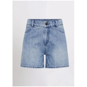 Mattia Studded Denim Short