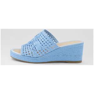 Mays Blue Fabric Sandals