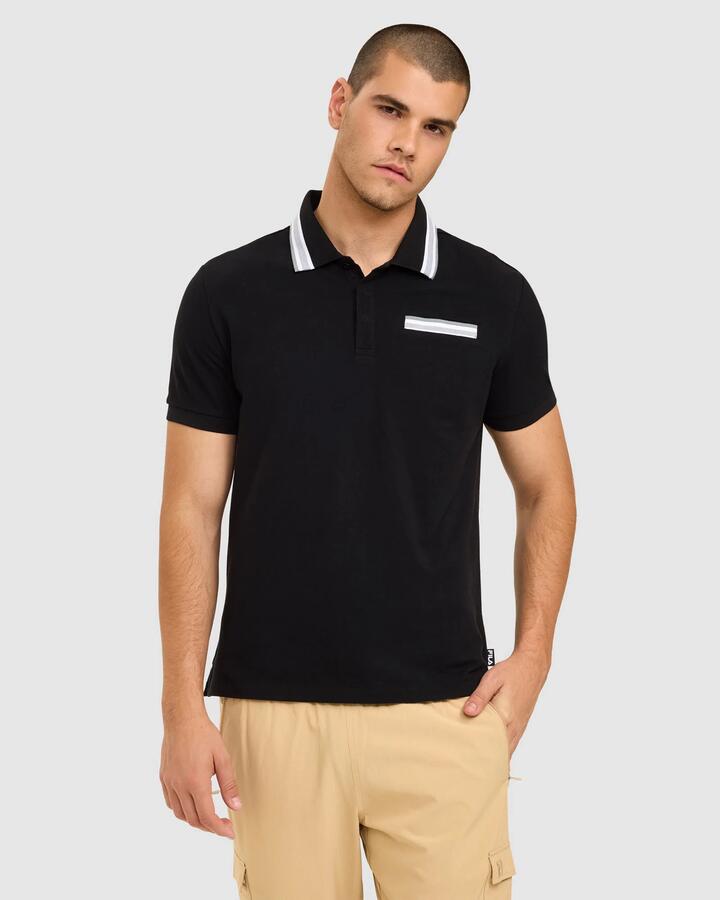 Men's Cooper Polo - BLACK - BLACK