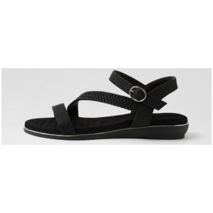 Merleo Black Sandals