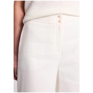 Mila Wide Leg Linen Blend Pant