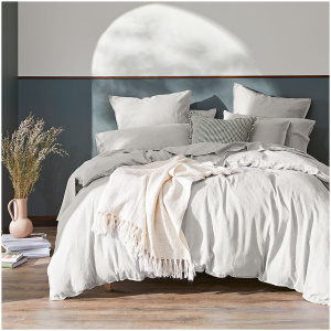 Milano Linen Quilt Cover Double