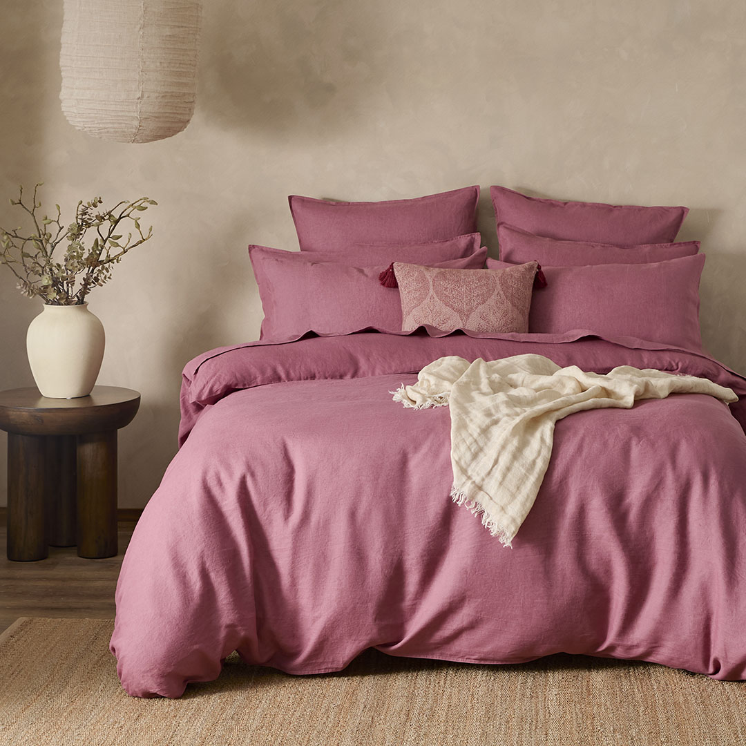 Milano Linen Quilt Cover Super King