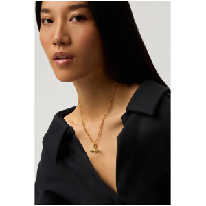 Missoma Chunky T-Bar Chain Necklace Gold