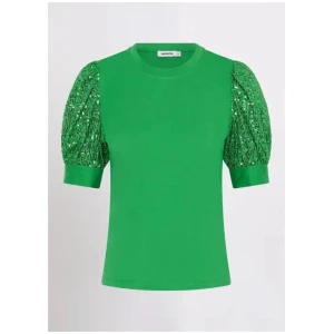Molly Sequin Sleeve Tee