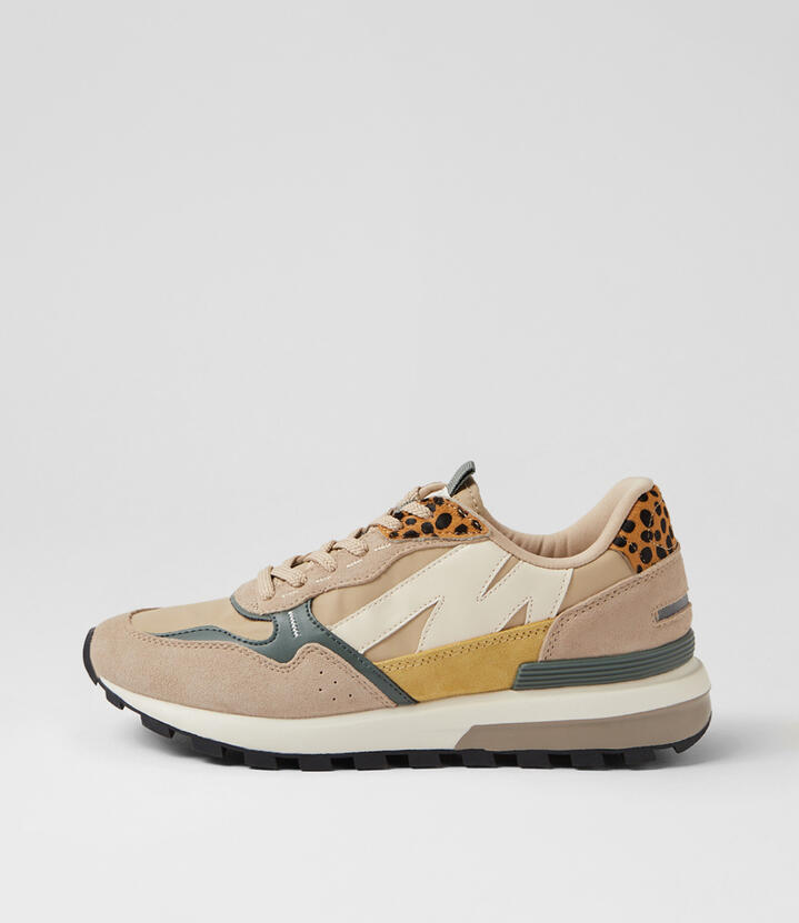 Monsoons Neutral Leopard Multi Sneakers